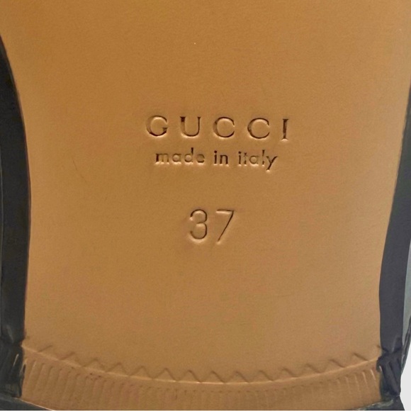 NEW Gucci Leather Floral Rose Embroidered Princetown Horsebit Mule Loafer Slides - Picture 6 of 9